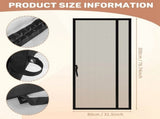 Magnetic Door Screen Insect Mosquito Net Curtain Fly Insect Auto Closing for Kitchen Indoor Living V1369-AZ3-W-19078