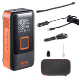 Tire Inflator Portable Air Compressor, Dual-Cylinder & 12000mAh Rechargeable Air Pump, 30s Fast V952-CDSLTCQJ3400VJOS6V9