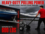600lbs Trailer Dolly with 48mm Ball Solid Tires Portable Tow Dolly Wheel Tow V379-600LBDOLLY