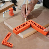 90 Degree Clamp, Positioning Squares, Right Angle Clamp with Clamp, Corner Clamps Woodworking Tool V1370-AZ4-07953