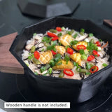 Cast-Iron Traditional Pot Pre-seasoned Non-stick 21cm V274-HA-MM-POT21-BK