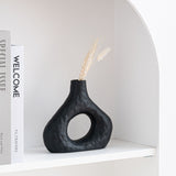 Minimalist Ceramic Vase Set White V1107-CS-XDQSHP1