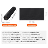 VEVOR Non Woven Geotextile Fabric Under Gravel, 6x50FT 8OZ Driveway Fabric Landscape Fabric, Heavy V952-WFB650FT80ASNTIWAV0