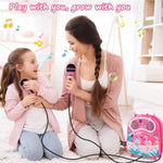 GOMINIMO Kids Portable Karaoke with Two Microphones V227-3720618001070