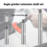 3Pcs Angle Grinder Extension Shaft Featuring 5/8"-11 Thread Design Practical and Durable for Car V1192-AZ-W-21604