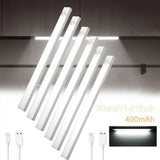 2-Pack Under Cabinet Lighting,Wireless LED Closet Lights,Rechargeable Motion Sensor Light Indoor for V1370-AZ4-15885