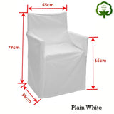 Rans Alfresco 100% Cotton Director Chair Cover - Plain White V442-RAN-COUCHC-DIRECTORPLAIN-WHITE-SH