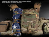 Tactical Flag Bungee Elastic Fastener Strap Shock Cord Retention Molle Webbing Loop Lock Secure V1259-DP01-A-5090