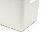 Organizer Bins PET White Large Capacity Multifunctional with Handles Pantry Storage Bins for V1294-YM0901-3117240058811
