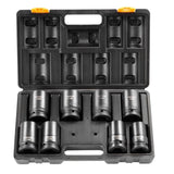 Impact Sockets Set 8pcs 6-Point 1" Drive Bit Ratchet Tool Kit Case V952-CJTTZJ1CRMO8V7TC1V0