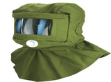 Sand Blasting Hood Cap, Shawl Cap Sandblasting Mask Anti Dust/Wind Sandblasting Tool V1258-DP02-C-2110
