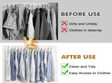 30 plastic clothing covers, 60*140cm laundry bags, transparent clothes hangers, clothing bags, V1259-DP01-BO-269