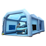 Inflatable Paint Booth, 10x6x4m Inflatable Spray Booth, High Powerful 950W1100W Blowers Spray Booth V952-CQSPQFLSS3320LZI3V3