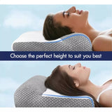 Ergonomic Cervical Pillow Contour Orthopedic Neck Pain Adjustable Bed Pillow V201-W13213943