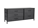 Levede Storage Cabinet Tower Chest Dark Grey CH1097-DG_NZ