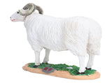Sheep Statue Cute Vivid Rustic Waterproof Resin Sheep Figurine for Home Yard Garden Office V1294-YM0715-3111210434811