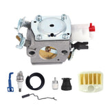 Carburetor Sparking Plug Kit Replacement Fit for Husqvarna 350 346XP 353 340 345 Gardening Tool V1294-YM0901-3111200159511
