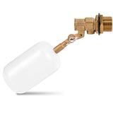 3/4in Float, Water Level Control Auto Fill Adjuatable Arm, 60 PSI, 1.5GPM Flow, Brass V1107-137-50964-WHT2