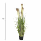 Potted Flowering Artificial Foxtail Plant 110cm V637-DP910278