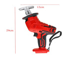 Red Cordless Electric Reciprocating Saw Cutter w Blades For Makita Battery V201-FDZ0030RE8AU