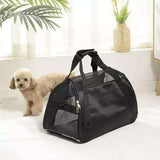 Pet Carrier Transport Bag, Black - Safe and Comfortable for Pets V1237-ZY-506-0387