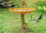 Resin Frog Birdbath Garden Statue, Antique Yard Decor for Home, Large Inventory! V1192-AZ-W-26069