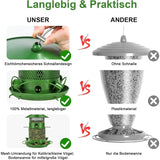 27Cm Hanging Bird Feeder, Outdoor Waterproof Hummingbird Lantern Feeder, 2.5L Weatherproof Large V1188-MS-227-2185