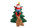 Inflatable Christmas Tree 1.8M Lighting High Speed Low Noise Fans Blow Up Christmas Tree Decoration V1294-YM0901-3115230076411