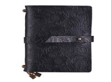 Leather Vintage Embossed Pattern Travel Journal Notebook Lined Blank Grid Paper Diary Refillable V1259-DP01-A-2751