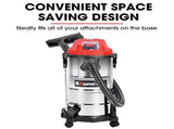 BAUMR-AG 30L Cordless Wet & Dry Vacuum Cleaner Kit, with 4Ah battery and Charger, Blower, HEPA V219-TOLWDVBM3SLA