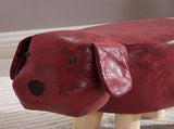 Children Wooden Low Stools Cute Cartoon Children Stool Small Dog Shape Stool for Home Kindergarten V1294-YM0716-3116220007316