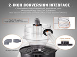 Cyclone Dust Separator, 4" Retrofit Cyclone Separator for Dust Collectors, ABS Dust Deputy With 2" V952-BDTXFCCQTJZXTEJX5V0