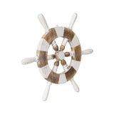Handcrafted Ship Wheel Wall Art 50cm V637-33706WHL
