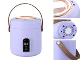 Mini Rice Cooker Efficient Heating Insulated Portable Multifunction Soup Porridge Stewpot for Home V1294-YM0706-3113230210511
