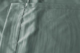 Blockout Curtains 600x270cm PINCH PLEAT Hooks High Level Fabric Grey Blue V702-CNB2-3-2730-GRAY