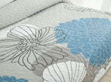 Black Floral Boho Royale Bedspread Coverlet 3 Piece Set V745-AC080297Q13U