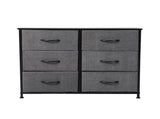 Levede Storage Cabinet Tower Chest Dark Grey CH1047-DG_NZ
