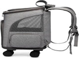 Luxury Dog & Cat Trolley For Small Dog or Cat Dog Backpack Dog Buggy Cat Travel Carrier V1189-WXFBOL-19-1