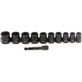 11-piece 9.5mm Bolt Impact Tool Set with Toolbox V1237-ZY-203-3212