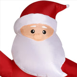 Santaco Christmas Inflatable Outdoor Santa Claus Elk 2.2M Xmas Decoration Light INFL1042