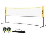 Everfit 10ft Portable Pickle Ball Net Adjustable Multi-Sport for Badminton Tennis Pickleball PB-B-10FT-GR