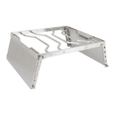 Stove Stand Rack Stainless Steel Silver Foldable Multifunctional Portable Picnic Pot Bracket for V1294-YM0716-3118220165011