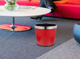 Red Garbage Can,5L Wastebasket, Garbage Bin, Trash Can for, Bedroom, and Kids Room - Small V1366-AZ2-W-03179