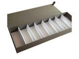 8 Grid Sunglass Glasses Storage Case Eyeglasses Display Glasswear Box Tidy Tool-Grey - Grey V1263-JX-419