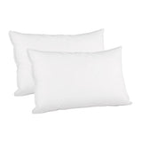 Giselle Bedding Goose Feather Down Pillow Luxury Twin Pack PILLOW-GOOSE-WALLX2