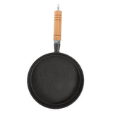 Cast Iron Skillet Steak Cooking Pan Nonstick Frying Eggs Black V1370-AZ4-23674