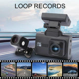 Hd Dual Recording Car Driving Recorder With Wifi & Gps Function - M200 PRL-49133060DBT
