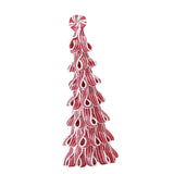 Desktop Miniature Christmas Tree with Candy Cane Top V728-1005007133281981-G