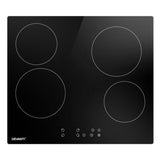 Devanti Electric Ceramic Cooktop 60cm Touch Control CCT-B-4E-4Z-TOUCH-BK