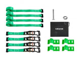 Wheel Chock Tie-Down Kit, Break Strength 1986.73 kg & Working Load 662 kg Motorcycle Tie-Down System V767-VVR-CLJGTJ2LDXKKJLXJW001V0